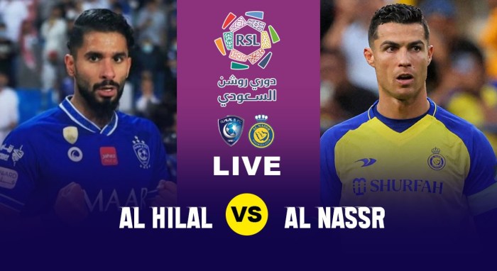 CHUTOGEL - Prediksi Pertandingan Al-Nassr vs Al-Hilal di Liga Saudi 2024